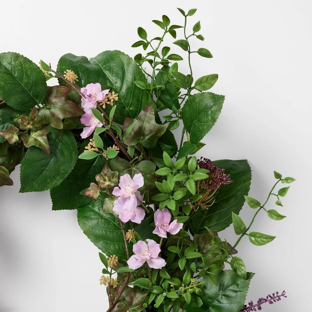 Mixed Floral Wreath - Threshold Studio McGee, Target - Picture 3 of 5